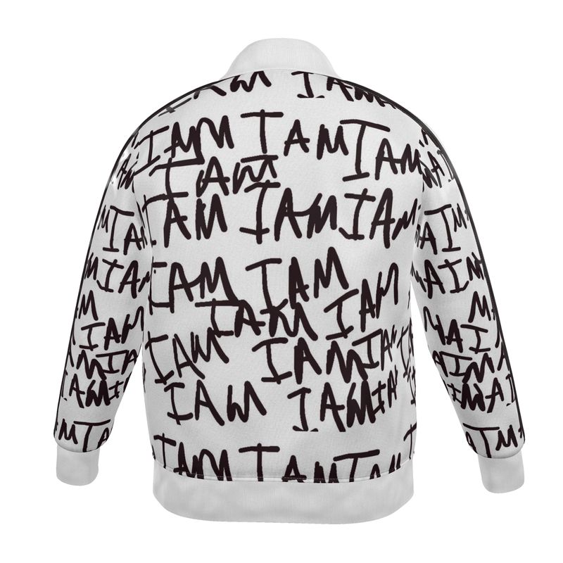 Bold I AM Men’s Tracksuit Jacket – Stand Out in Style