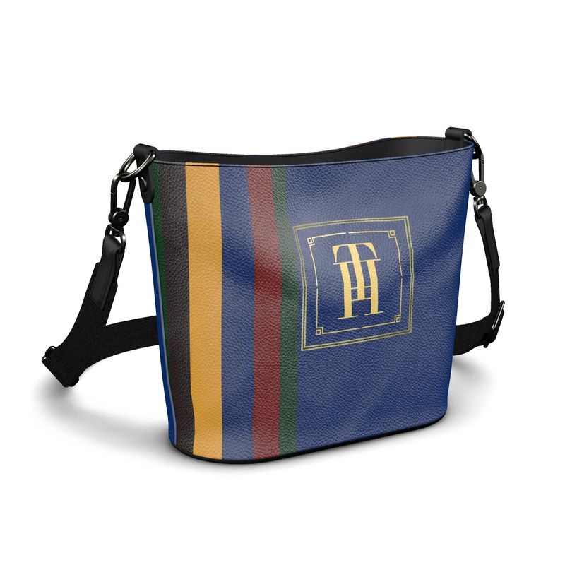 Penzance Leather Bucket Tote – Luxury Designer Bag by Terrence Harris